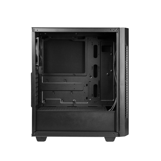 Kućište Chieftec Elox AS ATX, bez napajanja, 1×120mm ventilator, crno (AS-01B-OP)