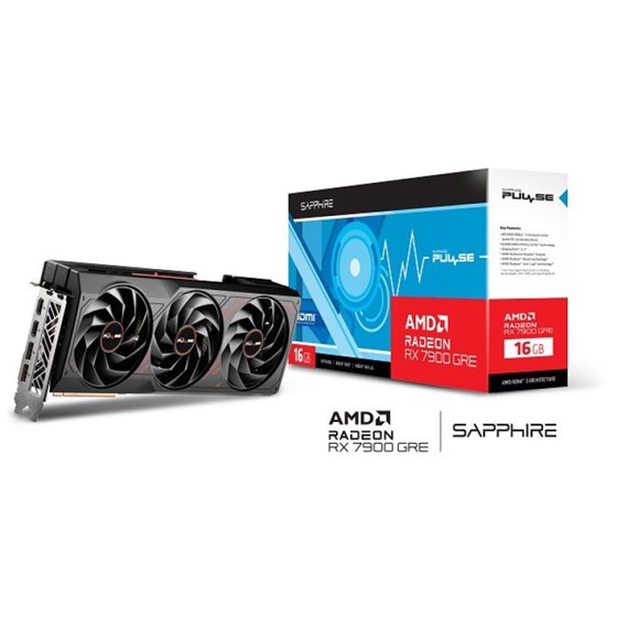 Grafička kartica Sapphire AMD Radeon RX 7900 GRE PULSE GAMING OC 16GB GDDR6, 11325-04-20G